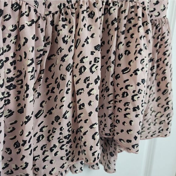 NWT- MIA JOY Leopard Print Skirt - Picture 4 of 11